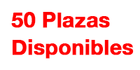 50 Plazas Disponibles
