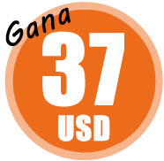 Gana 37 USD