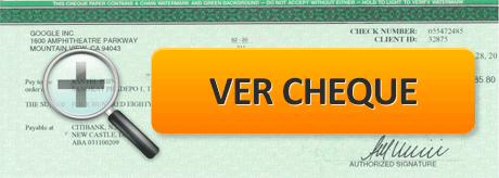 Ver cheque Ver cheque