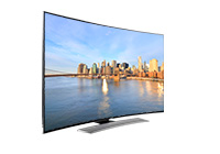 TV 4K Incurvée
